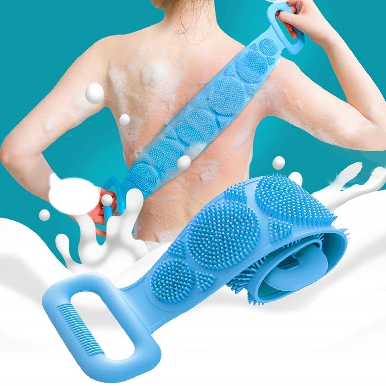 Wazdorf Silicone Body Back Scrubber