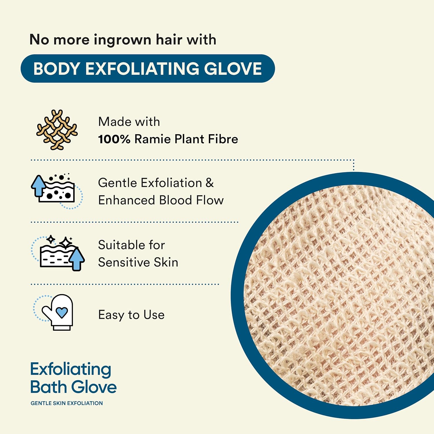 Bloom Exfoliating Bath Glove - Image 4